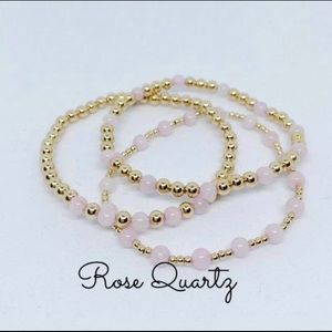 14k Gold Filled Bracelets  / gemstone ....